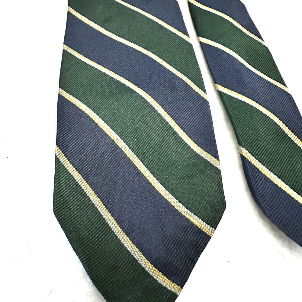 Vintage Brooks Brothers 3" Striped Silk‎ Tie England Classic Preppy